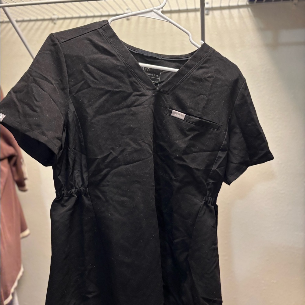 Maternity Figs Black Women's Top